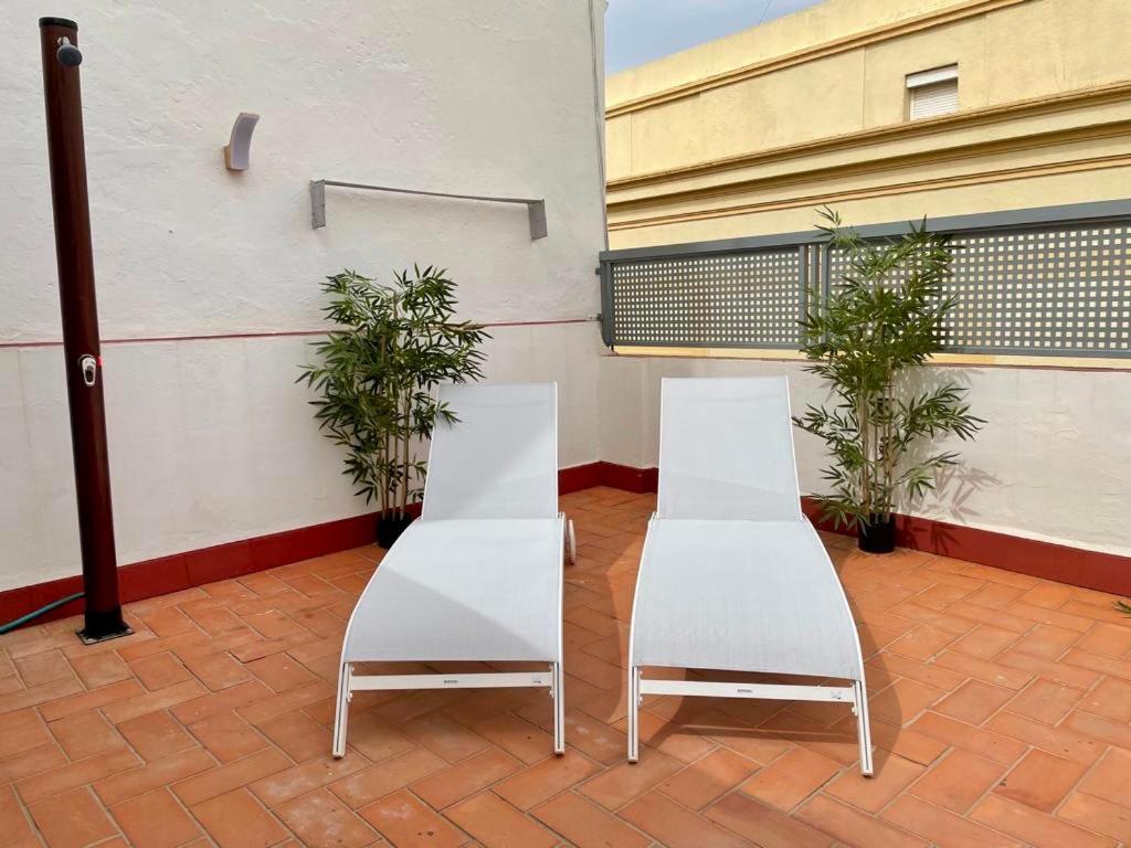 Appartement Ti2 Duplex Con Terraza Privada, 120 Metros De La Catedral à Séville Extérieur photo